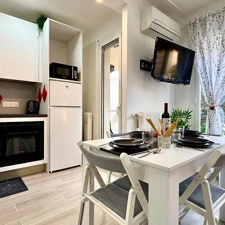 Maisongiusy Di Sheila- Proche Centre - Clim - Wifi Lägenhet Menton